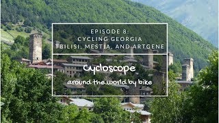 Viaggio in bici in Georgia Mestia Tbilisi e ArtGene festival  Cycloscope Ep8 [upl. by Nareht]