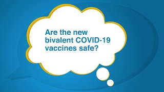 Are the new bivalent COVID19 vaccines safe – Just a Minute with Dr Peter Marks [upl. by Bartlett]