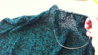 Videotutorial maglia coprispalle [upl. by Gardie]