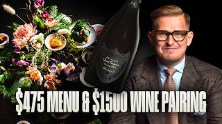 475 MENU amp 1500 WINE PAIRING  Dining at One of CALIFORNIAS BEST Restaurants  Single Thread [upl. by Abehs]