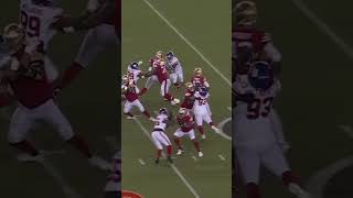 NY Giants vs SF 49ers shorts newyorkgiants sanfrancisco49ers nflteam footballhighlights nfl [upl. by Intosh]