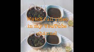 काले भट्ट की चुडकानीblack soyabeenrecipeshortvideo बचपन की favourite kale bhatt ki chudkanishort [upl. by Alexandros638]