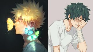 Ghost Bakugou x Deku Texting Story Part 2  Im Always with You  MHA Texting Story [upl. by Nudnarb]