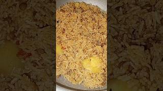 Daal Pulaodaal alo pulao😋friends food subscribe cookingfood subscribe [upl. by Nanyk]