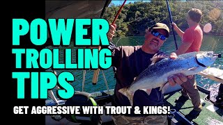 How To Power Troll Spoons For Rainbows amp Kings Lk Berryessa fishing trolling trout salmon [upl. by Hpseoj]