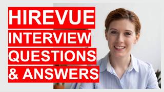 HIREVUE Interview Questions Tips and Answers How to PASS a HireVue Interview [upl. by Jaenicke]