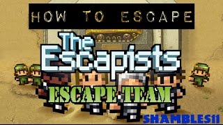 The Escapists  How to Escape The Escape Team [upl. by Aoket443]