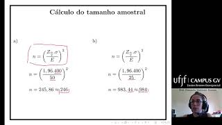 Aula 6  Teoria de estimação [upl. by Maxie]