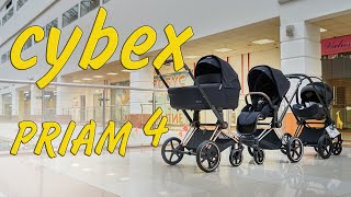 Обзор детской коляски Cybex Priam 4 koliaskidru kolyaska777 ТЦ Аэробус Москва [upl. by Anilehs]