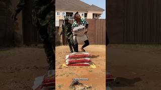 Army bag of rice comedy niajacomedy comedyfilms najcomedy soldier viralshorts 2024 [upl. by Ellwood]