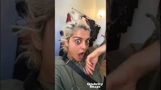 Bebe Rexha Instagram Live Stream  19 December 2017 [upl. by Ilwain915]