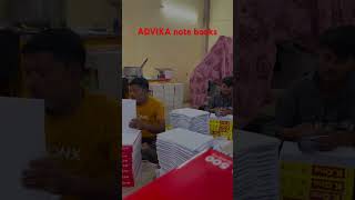 Paper counting advikanotebook notebookfactory machine shortvideo cuttingmachine notebook a4 [upl. by Pittman]