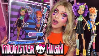 Las Hermanas Wolf Clawdeen y Howleen MONSTER HIGH Revisión Detallada [upl. by Slemmer]