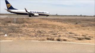 Plane spotting at Murcia San Javier airport MJV [upl. by Nitsirk]