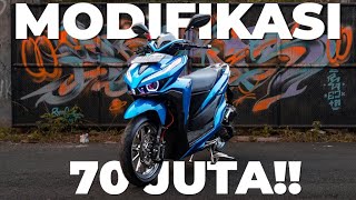 Review Modifikasi Honda Vario LED NEW  Modif 70 JUTA [upl. by Reiser819]