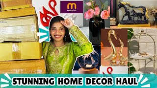 quotStunning Meesho Decor Haul 🫶Transform Your Space on a BudgetquotShowpieceFlowers amp More’’Meesho haul [upl. by Blayze]