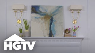 5 Mantel Decorating Tricks  HGTV [upl. by Leval]