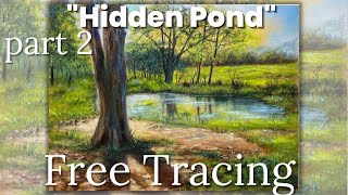 How to Paint a Landscape in Oils FULL TUTORIAL Part 2 [upl. by Lipp]