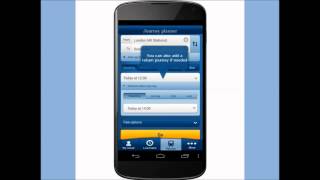 How to buy tickets via the National Rail Enquiries Android app video [upl. by Drahcir]