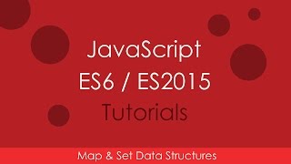 JavaScript ES6  ES2015  08 Set Map WeakSet and WeakMap [upl. by Ezechiel]