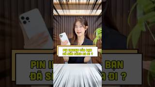 Dấu hiệu pin iPhone bị chai pin iphonecantho smartphone [upl. by Assirk]