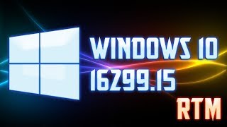 Windows 10 Build 1629915 – финальная сборка Fall Creators Update RTM [upl. by Schram]