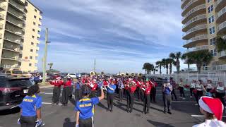 Mainland High School Buccaneer Band and Seabreeze High School band “Cold Hearted Snake” [upl. by Natividad963]