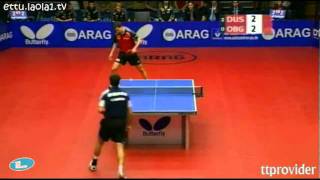 Champions League 2011 Timo BollAlexei Smirnov [upl. by Dustie]