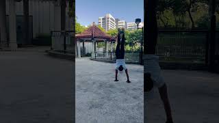 Handstand Circular Walk viralvideo youtubeshorts viralshorts fitness workout [upl. by Gladwin]