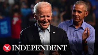 Live Biden speaks in New York alongside Schumer and Hochul ahead of midterms [upl. by Laeahcim]