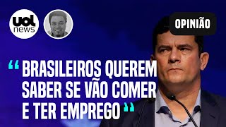 Moro tem pauta do combate à corrupção mas parece não saber falar sobre outros temas diz Sakamoto [upl. by Hacissej639]