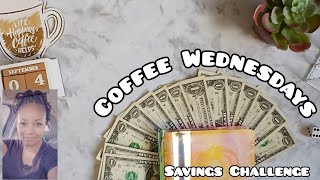 Coffee Wednesdays Savings Challenges 💸 Coffee Wednesdays ☕️ Low Income Cash Stuffing [upl. by Enetsirhc]