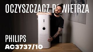 Philips AC373710 – wyjątkowy oczyszczacz powietrza z funkcją nawilżania ewaporacyjnego [upl. by Hafinah738]