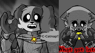 Poppy Playtime Chapter 3 Comic Dub  Dogday x Catnap Jealous [upl. by Nnek]