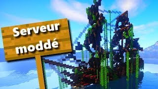 PRÉSENTATION DUN SERVEUR MODDÉ MINECRAFT  minecraft survie modée [upl. by Selda884]