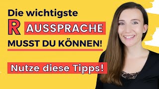 Das wichtigste R im Deutschen das du unbedingt KÖNNEN MUSST Gut Deutsch sprechen  R Aussprache [upl. by Chadd358]