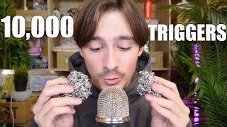 ASMR 10000 TRIGGERS IN 10 MINUTES [upl. by Nahte416]