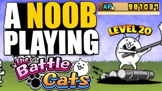 NOOB TO PRO 37  CASTAWAY CAT IN LEVEL 20 IS REALLY GOOD I WON MY FIRST CATFRUIT  The Battle Cats [upl. by Aymer]