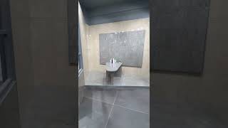 new tiles concept at wall looking so luxurious tiles luxury creativity satisfying viralvideo [upl. by Idnam609]