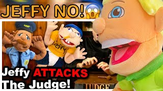 SML Movie Jeffy Attacks The Judge Character Reaction [upl. by Yeleek]