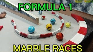 FORMULA 1 MARBLE RACING CHAMPIONSHIP 2 EXCITING MARBLE RACINGMARBLE RACERS F1 [upl. by Ottie]