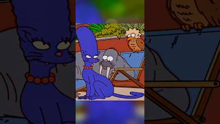 Les Simpson deviennent des animaux 🐱  S14E01  thesimpsons simpsons bartsimpson homer shorts [upl. by Deanne]