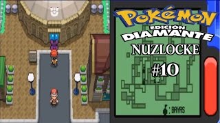 Pokemon Diamante Nuzlocke Ep10  FANTINA [upl. by Hgielrak]