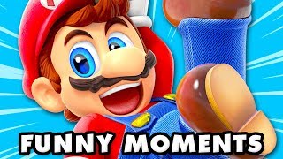 Super Mario Party Funny Moments Montage [upl. by Bria673]