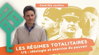 Les Régimes totalitaires 12 Idéologie et exercice du pouvoir histoire terminale ch 2 thème 1 [upl. by Ahsetal]