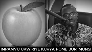 URAKUNDA URUBUTO RWA POME KURUSHAHO NUMARA KUMVA UBURYO IMWE KU MUNSI YAKURINDA GUHURA NA MUGANGA [upl. by Hodge]