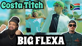 🇿🇦 COSTA TITCH  Big Flexa ft Cbuda M Alfa Kat Banaba Des Sdida amp Man T  AMERICAN REACTS [upl. by Nomit]