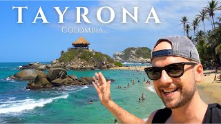 Tayrona Park Colombia  Monkeys Jungles and Beach [upl. by Enenaj]