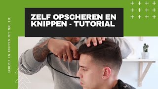 HOE MOET JE OPSCHEREN EN KNIPPEN TUTORIAL [upl. by Truman]