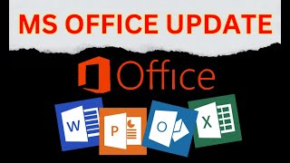 How to Update MS Office 2010 2013 2016 2019 2021 365 in Windows 78 10 11 – Easy Guide 📥💻 [upl. by Stern]